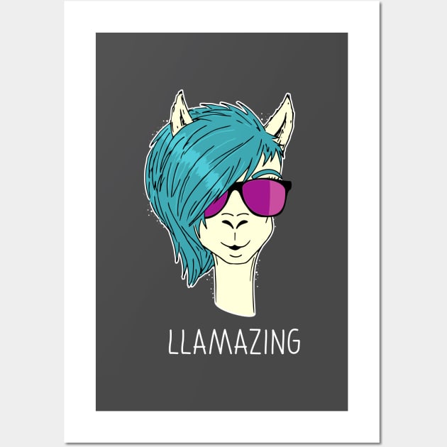 LLAMAZING Wall Art by hyperactive